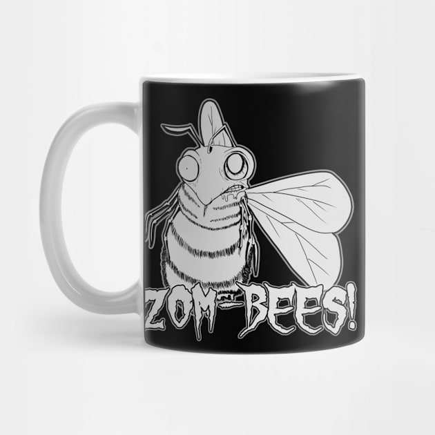 Zom-Bees! by liquidruby